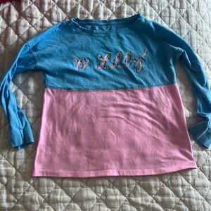 Little girl Lilly Pulitzer Finn Top
